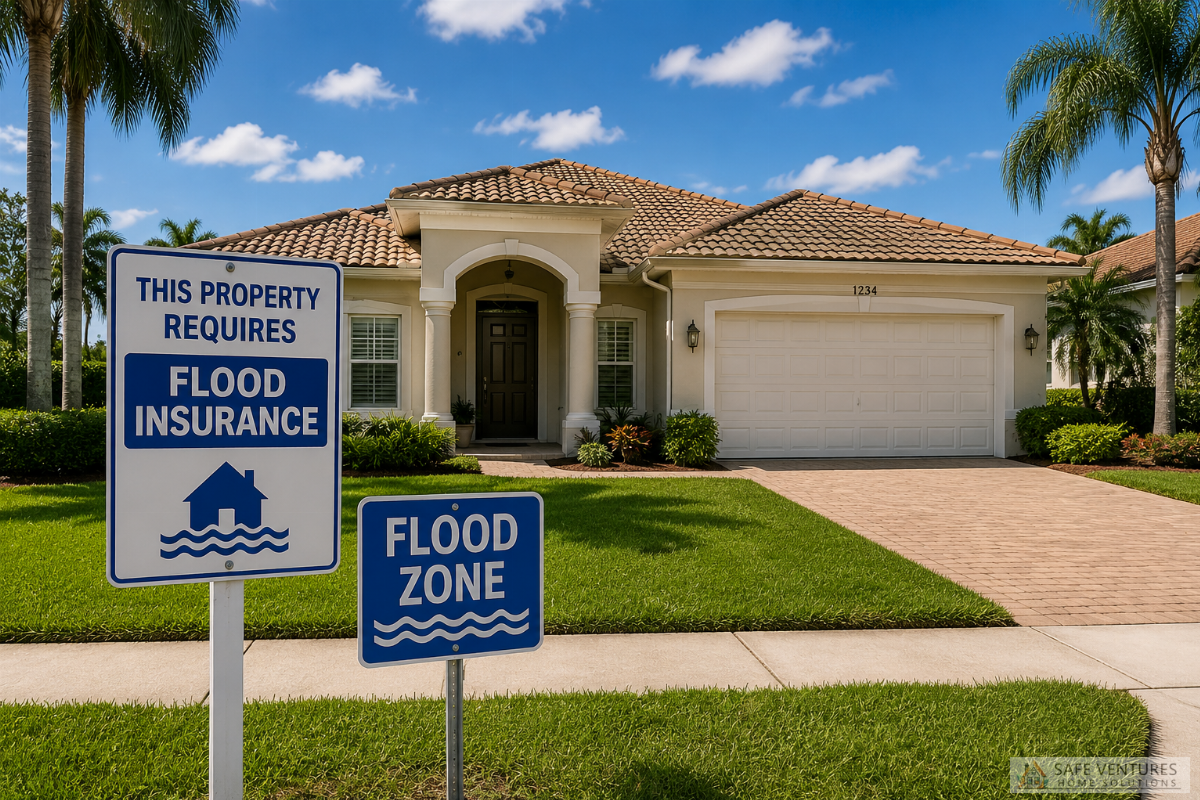 house in flood zone